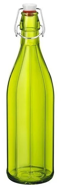 Бутылка 1 л зеленая Oxford Bormioli Rocco D
