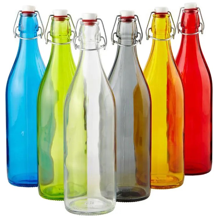 Бутылка с герметичной пробкой 1 л Giara Bormioli Rocco цвета в ассортименте  D